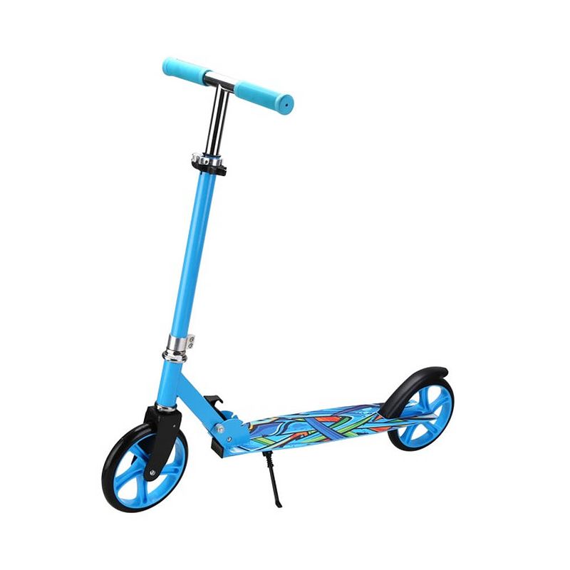 Foto van Opvouwbare scooter - 200 mm - blauw