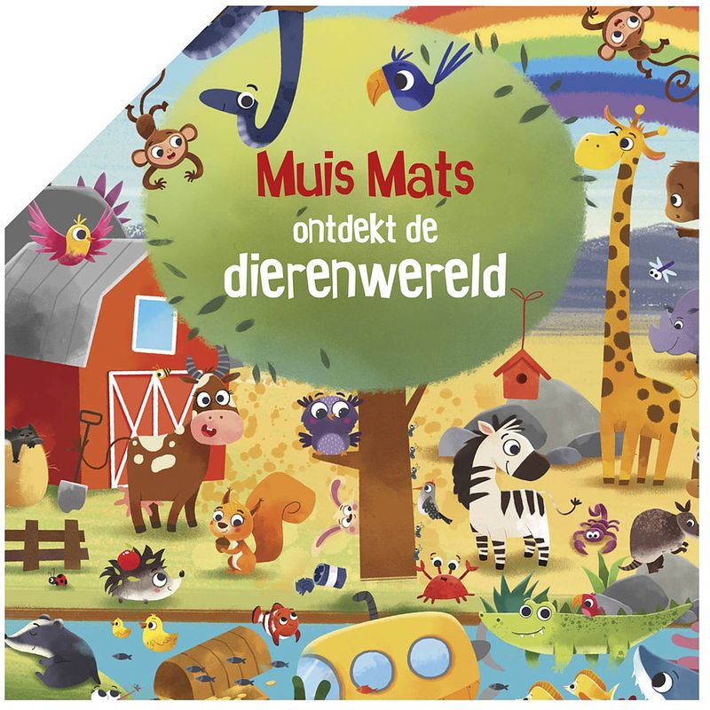 Foto van Muis mats ondekt de dierenwereld - uitklapbaar kinderboek, met 5 panoramapagina'ss