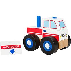 Foto van Small foot ambulance bouwvoertuig