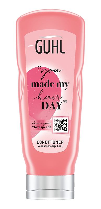 Foto van Guhl love speech conditioner voor beschadigd haar