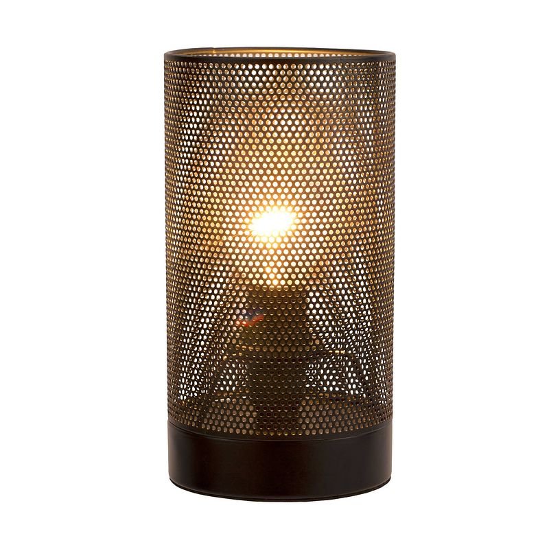 Foto van Pauleen tafellamp black mesh - e14-20w