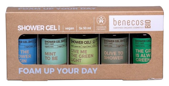 Foto van Benecos bio shower gel giftset