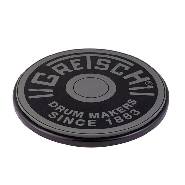 Foto van Gretsch drums grepad6g round badge oefenpad 6 inch grijs