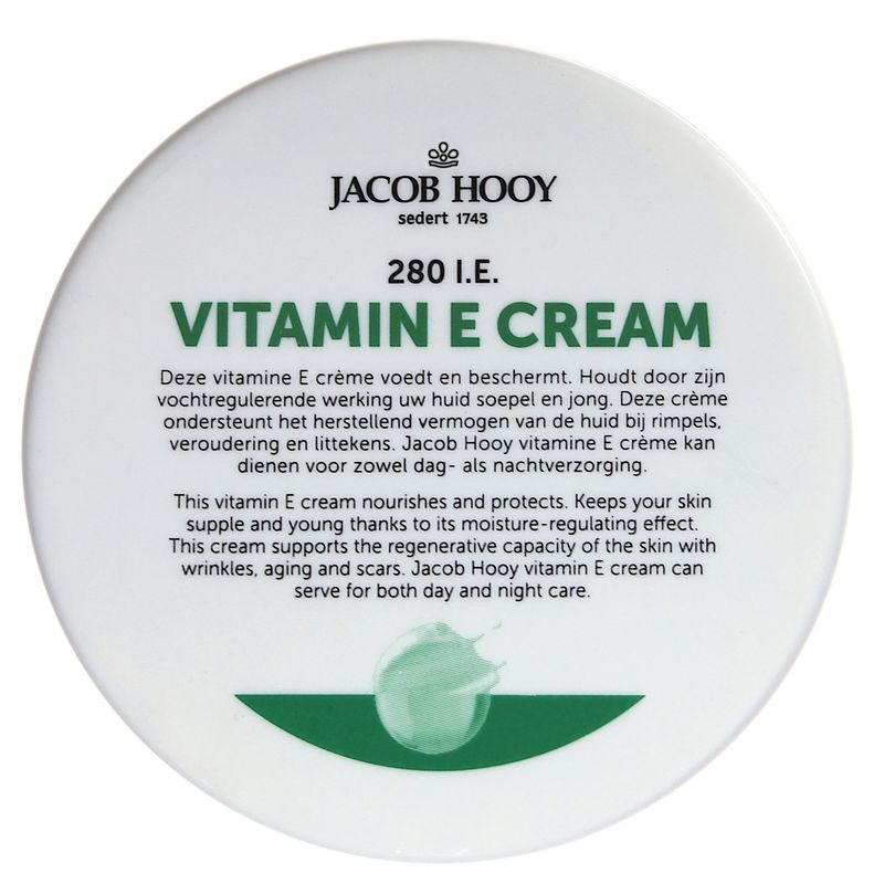 Foto van Jacob hooy vitamine e crème