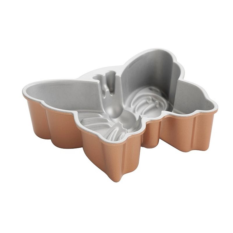 Foto van Bakvorm 's'sbutterfly's's koper - nordic ware