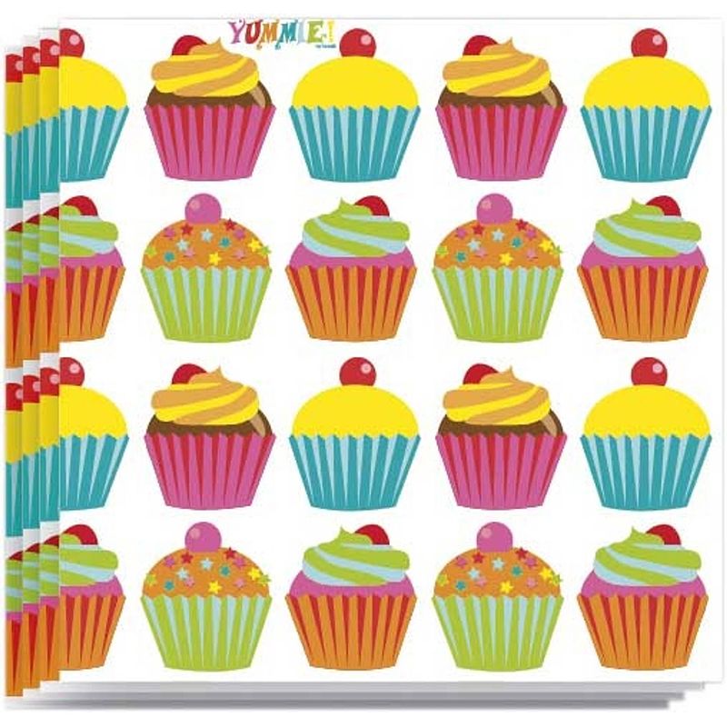 Foto van Haza original servetten yummie 33 x 33 cm 20 stuks multicolor