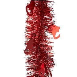 Foto van Arte r folieslinger - rood - 200 x 12 cm - kerstslingers