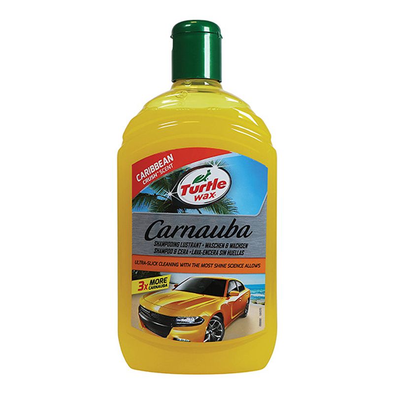 Foto van Turtle wax autowax carnauba wash & wax 500 ml