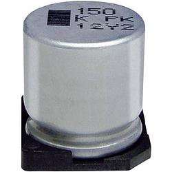 Foto van Panasonic eeefk1e100r elektrolytische condensator smd 10 µf 25 v 20 % (ø) 5.8 mm 1 stuk(s)