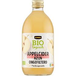 Foto van Jumbo biologisch appelcider azijn ongefilterd 500 ml