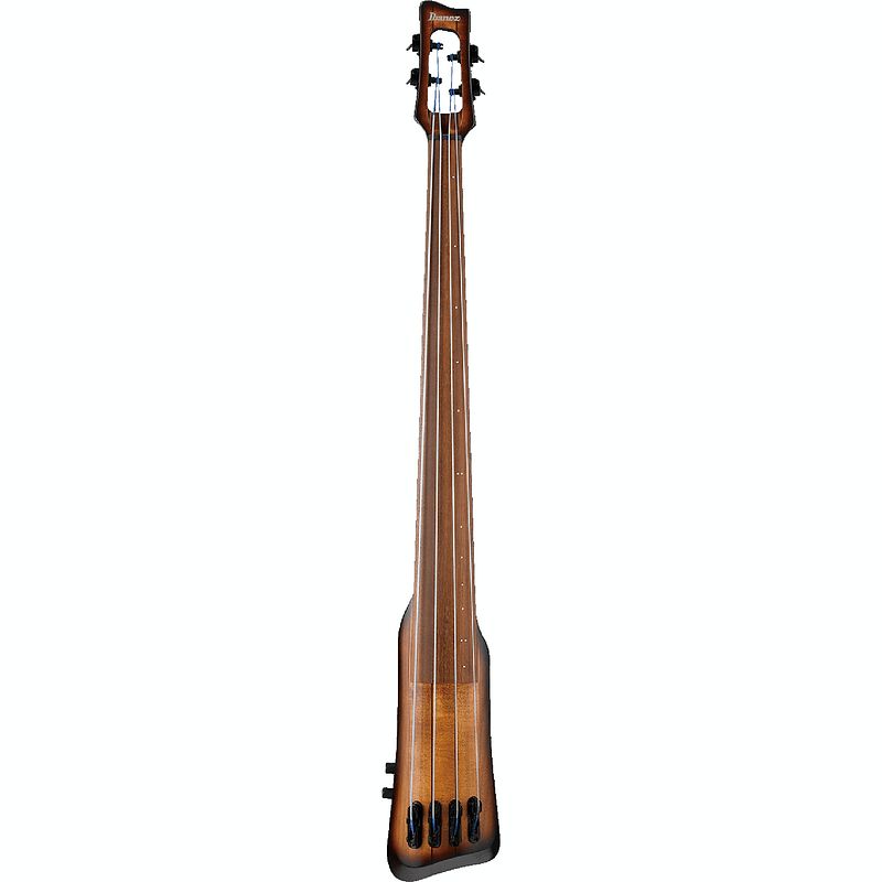 Foto van Ibanez ub804 bass workshop mahogany oil burst upright bass