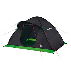 Foto van High peak pop-up tent swift 210 x 180 x 130 cm zwart/groen