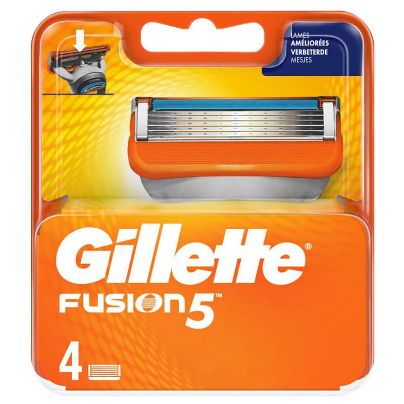Foto van Gillette fusion5 scheermesjes (4 st.)