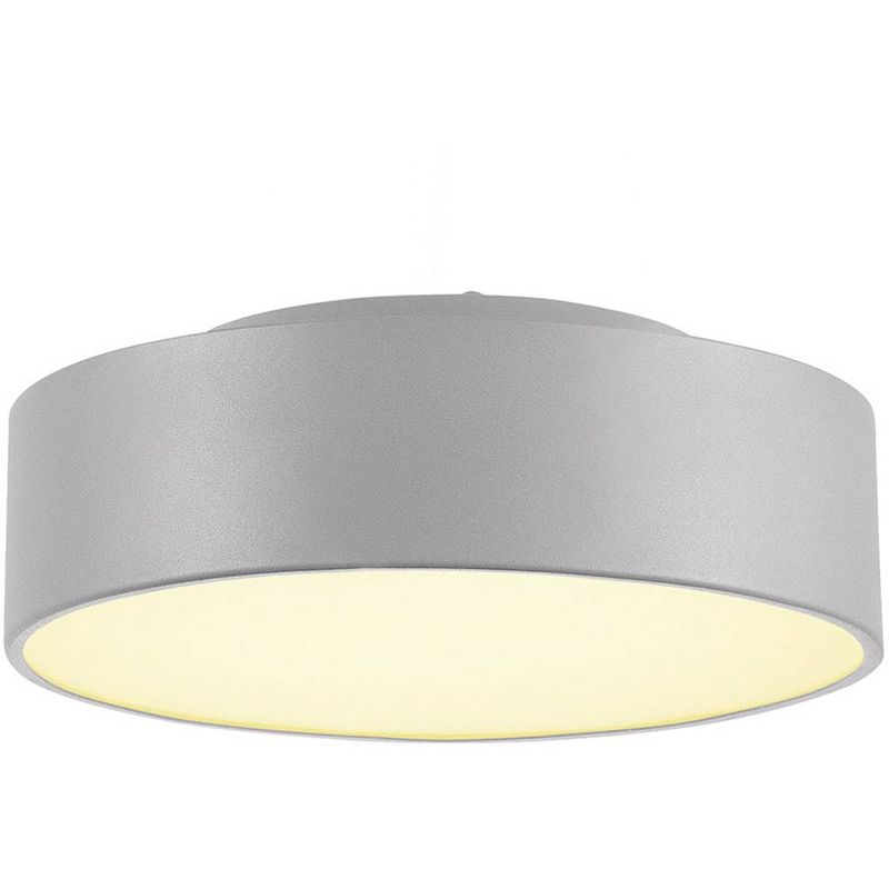 Foto van Slv 135024 slv led-plafondlamp 16 w zilver-grijs