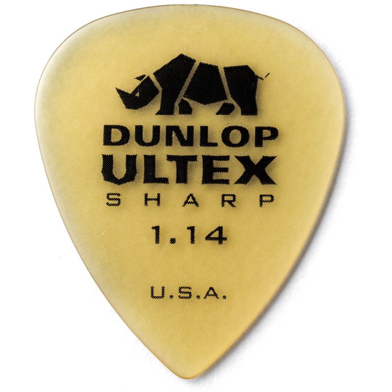 Foto van Dunlop ultex sharp 1.14 mm plectrum