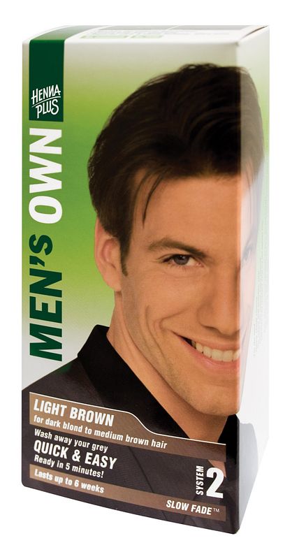 Foto van Hennaplus men's own haarkleuring light brown