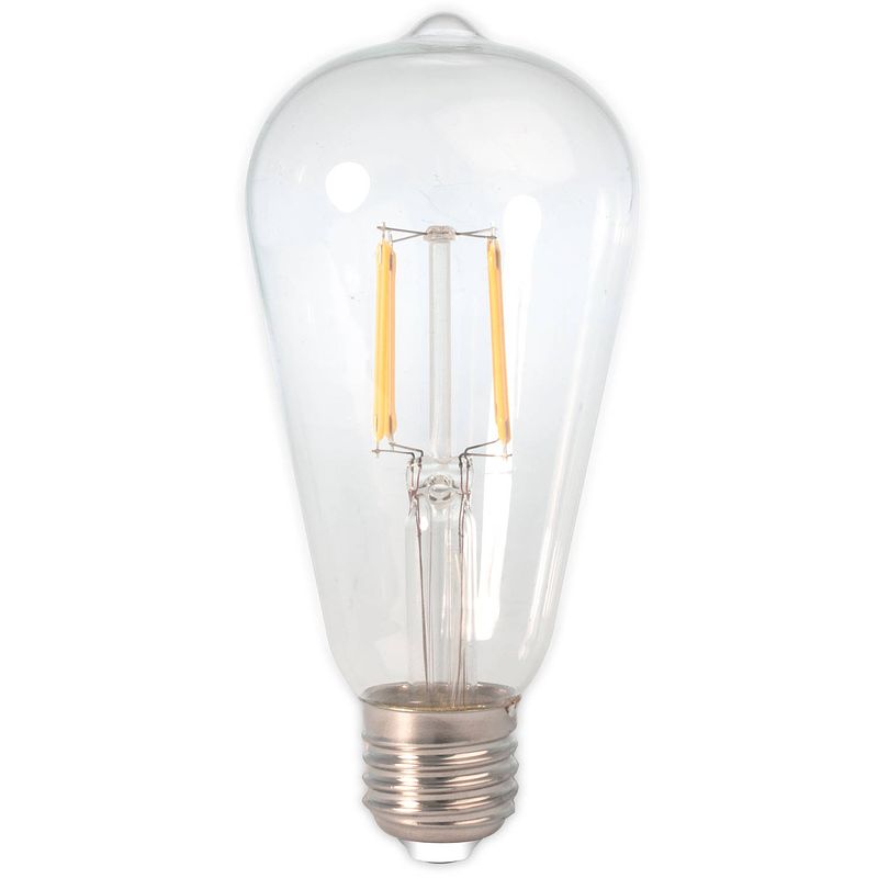 Foto van Calex filament led rustieklamp st64 e27 6-45w 2700k