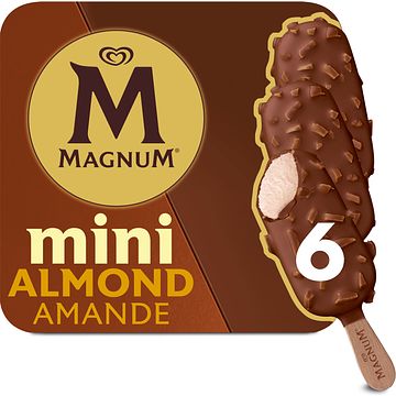 Foto van Magnum mini ijs almond 6 x 55ml bij jumbo