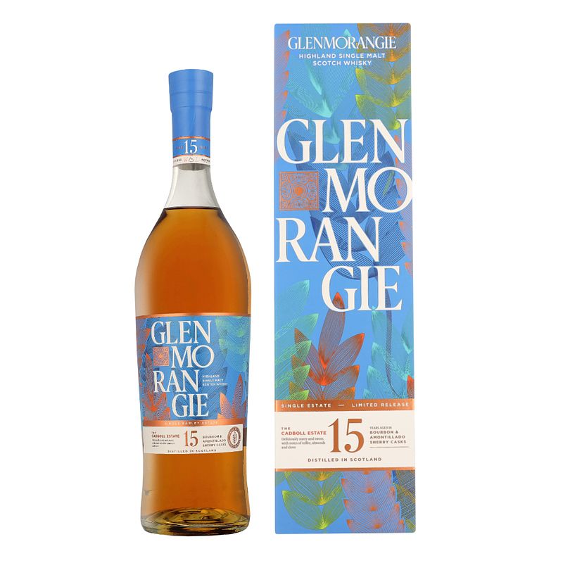 Foto van Glenmorangie 15 years cadboll estate 70cl whisky + giftbox