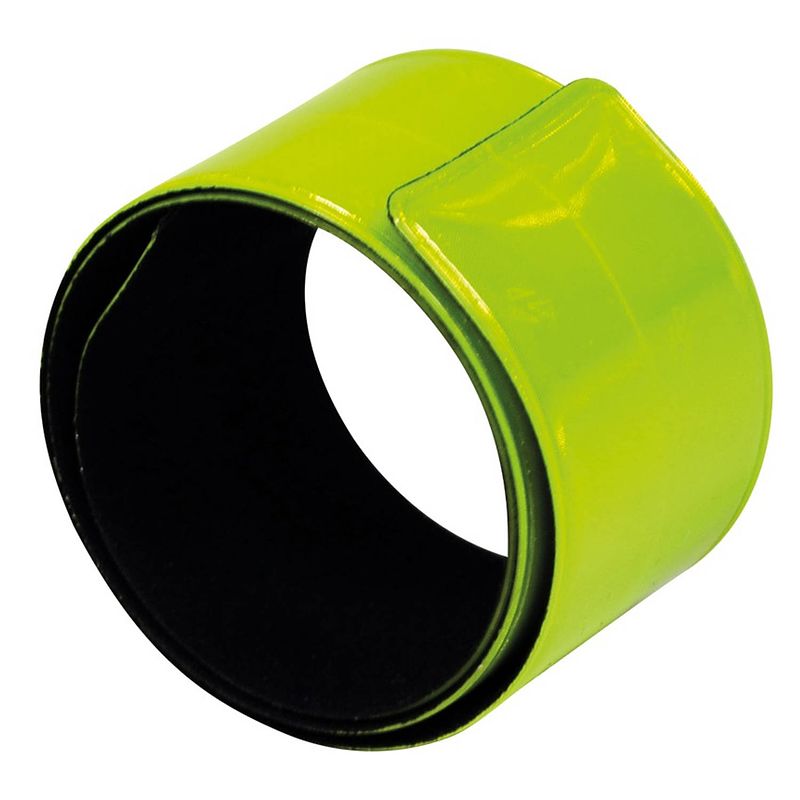 Foto van Oxford reflectie-armband geel one-size