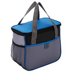 Foto van Xd collection koeltas 5,7 liter polyester grijs/blauw