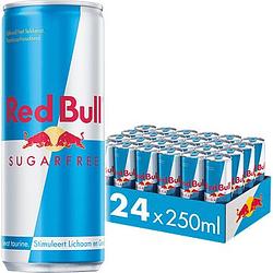 Foto van Red bull energy drink suikervrij 24 x 250ml bij jumbo