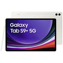 Foto van Samsung galaxy tab s9+ lte/4g, 5g, wifi 256 gb beige android tablet 31.5 cm (12.4 inch) 2.0 ghz, 2.8 ghz, 3.36 ghz qualcomm® snapdragon android 13 2800 x 1752