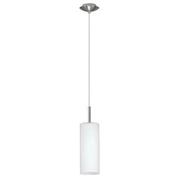 Foto van Eglo troy 3 hanglamp - e27 - 11.0 cm - nikkelmat