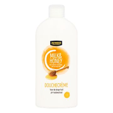 Foto van Jumbo douchecreme milk & honey 500ml