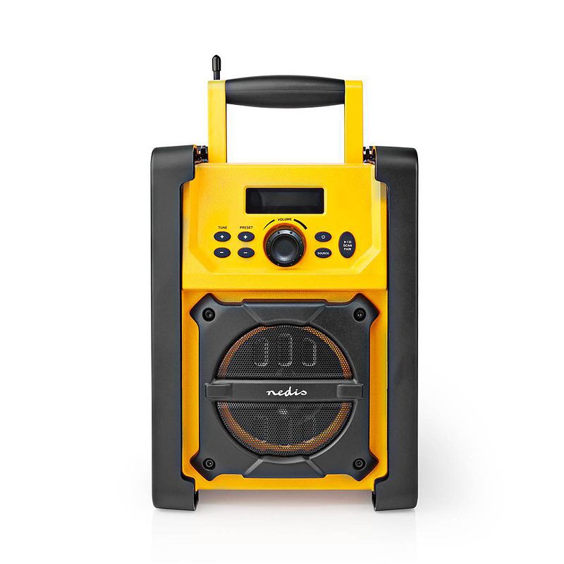 Foto van Nedis bouwradio met fm en bluetooth