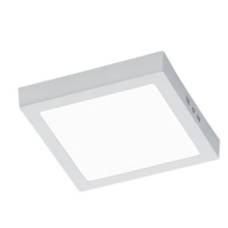 Foto van Trio plafondlamp zeus led 1600 lumen 22,5 cm aluminium wit