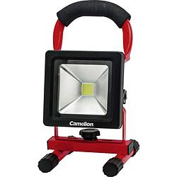 Foto van Camelion 30200059 s22 led werklamp werkt op een accu 20 w 1600 lm