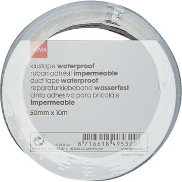 Foto van Hema klustape waterproof 50 mm x 10m bij jumbo