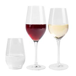 Foto van L's atelier du vin glazenset (rode wijnglazen, witte wijnglazen en waterglazen) 12-delig