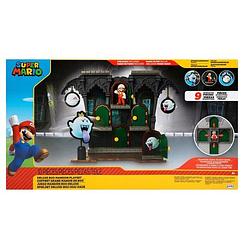 Foto van Mario boo mansion set inclusief 6,5 cm mario figuur