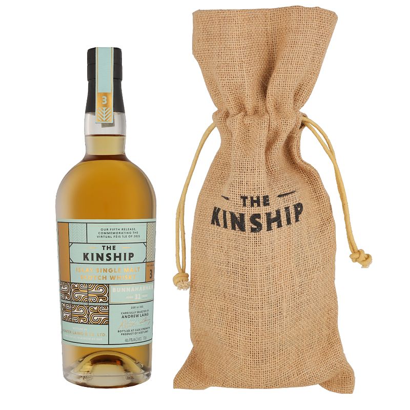 Foto van The kinship 202 bunnahabhain 1989 31 years 70cl whisky