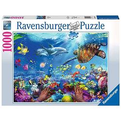 Foto van Ravensburger puzzel snorkelen 1000pcs