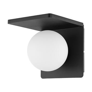 Foto van Eglo wandlamp ciglie e14 - zwart/wit - leen bakker