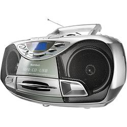 Foto van Karcher rr 510(n) radio/cd-speler vhf (fm) cd, cassette, usb zilver