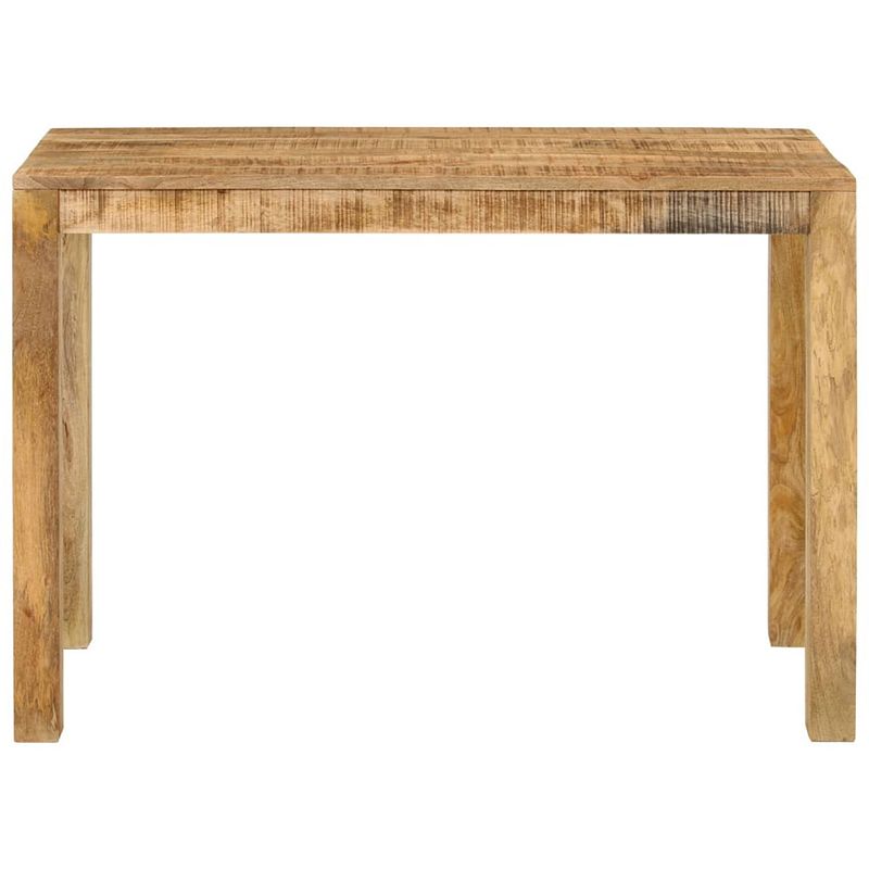 Foto van The living store keukentafel hout - 110 x 55 x 76 cm - massief mangohout