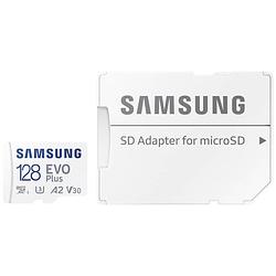 Foto van Samsung evo+ flash geheugenkaart microsd 128gb