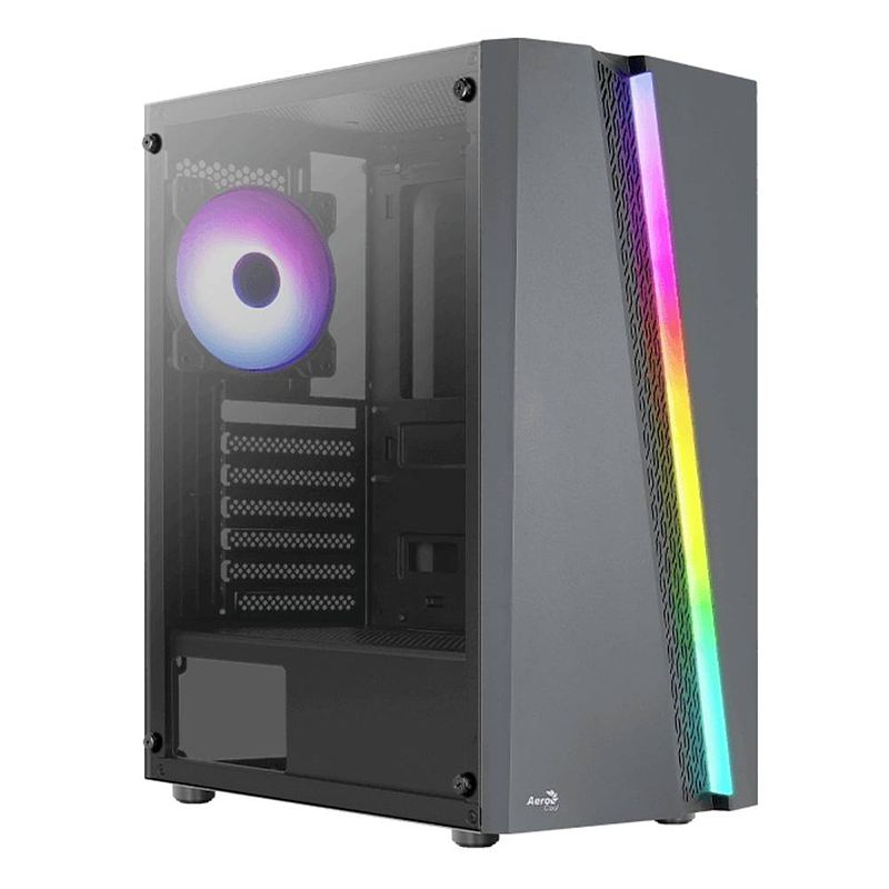 Foto van Aerocool blade midi-tower pc-behuizing zwart