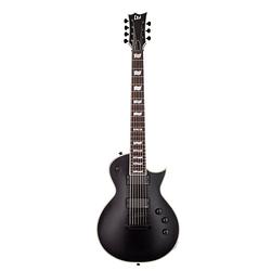 Foto van Esp ltd ec-407 blks 7-snarige elektrische gitaar black satin