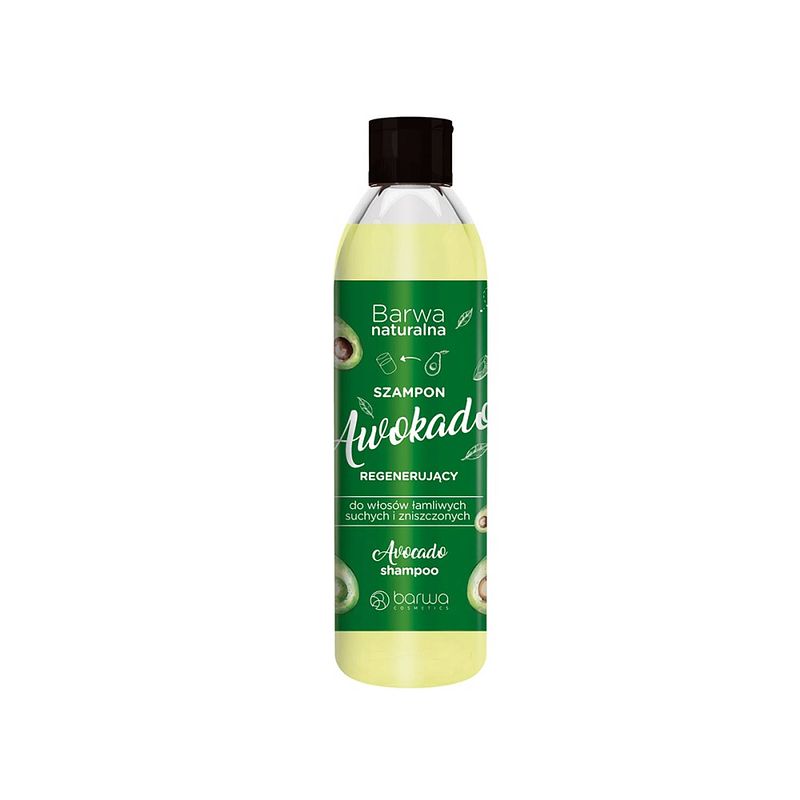 Foto van Natuurlijke regenererende avocado-haarshampoo 300ml