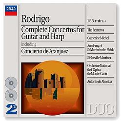 Foto van Rodrigo: complete concertos for guitar & harp - cd (0028946229620)