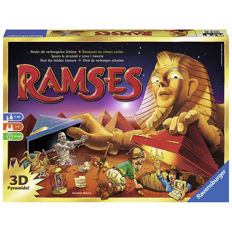 Foto van Ravensburger ramses bordspel