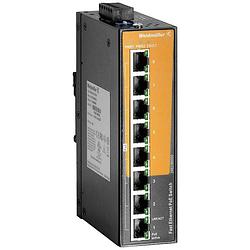 Foto van Weidmüller ie-sw-el08-8poe industrial ethernet switch 10 / 100 mbit/s poe-functie