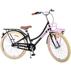 Foto van Volare excellent kinderfiets - meisjes - 26 inch - zwart - 3 versnellingen