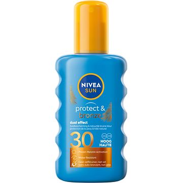 Foto van Nivea sun protect & bronze zonnespray spf30