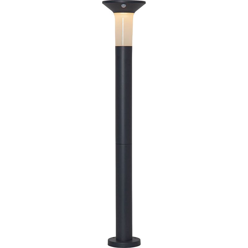 Foto van Eglo corbezzola staande lamp buiten - led - 90 cm - sensor - grafiet